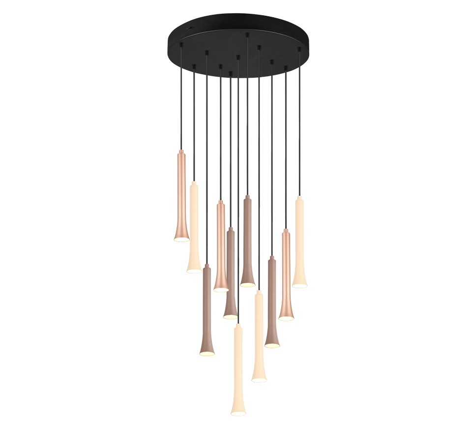FIATO | Pendant | Black mat | Metal