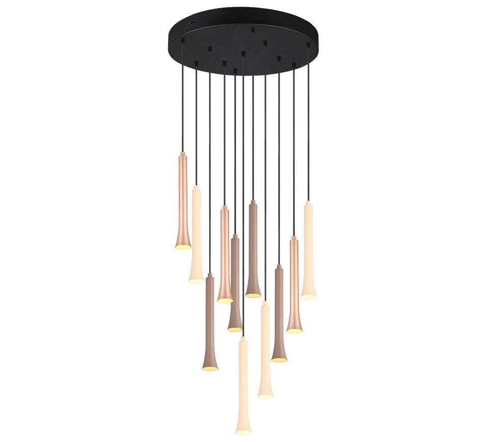 FIATO | Pendant | Black mat | Metal