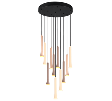 FIATO | Pendant | Black mat | Metal
