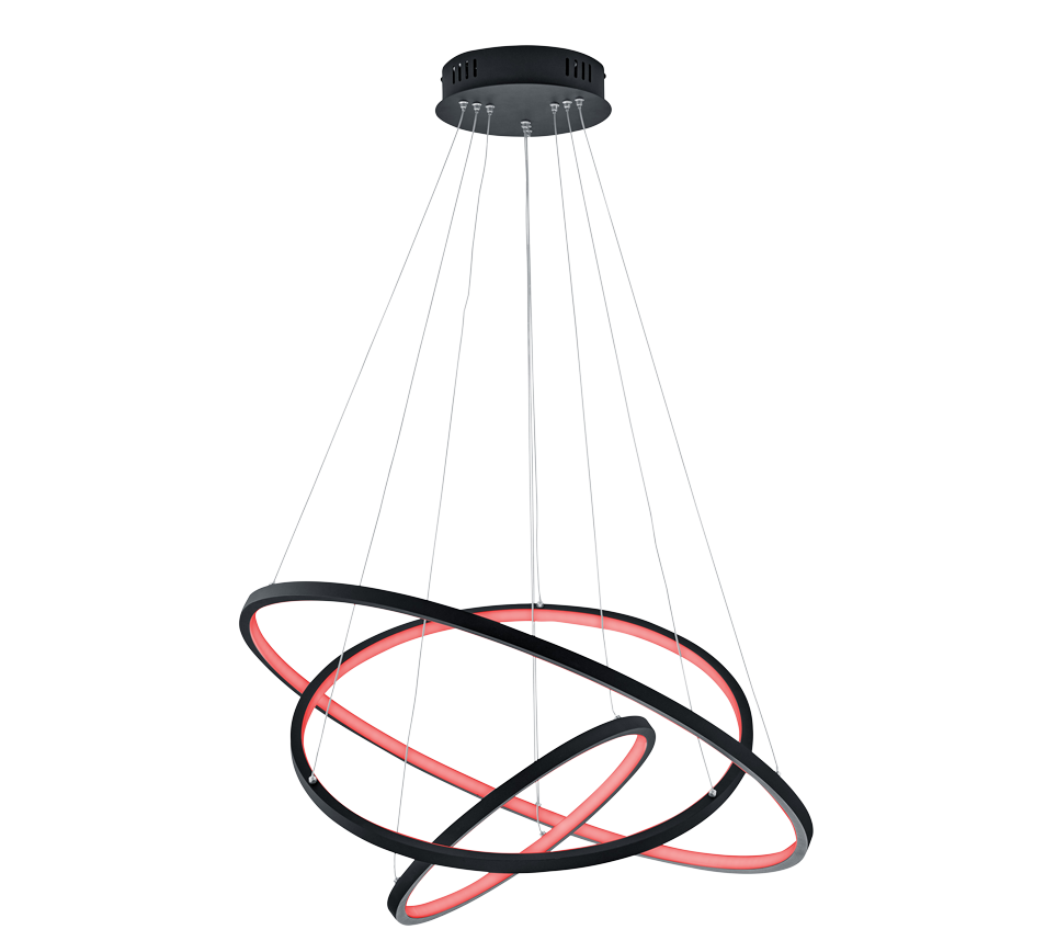 AARON | Pendant | Anthracite | Metal
