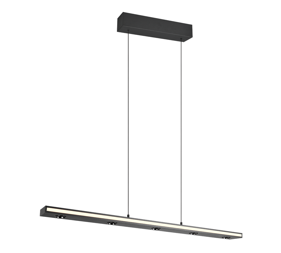 GRAHAM | Pendant | Black mat | Metal