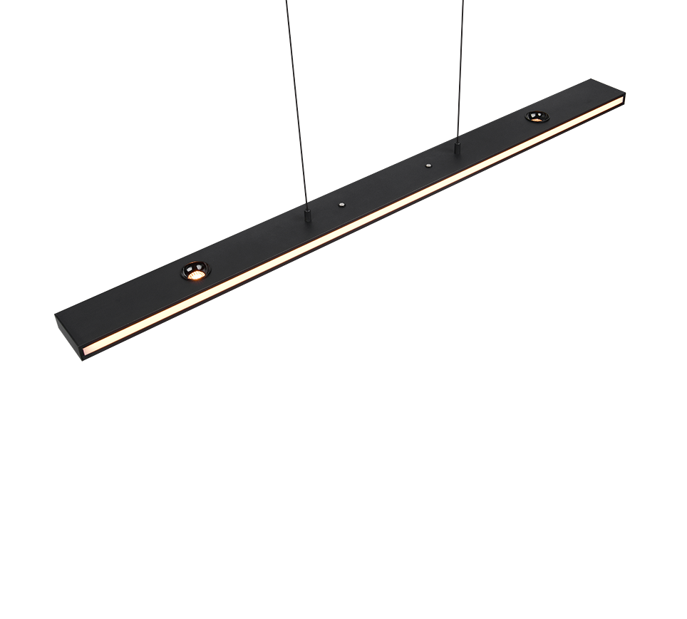 GRAHAM | Pendant | Black mat | Metal