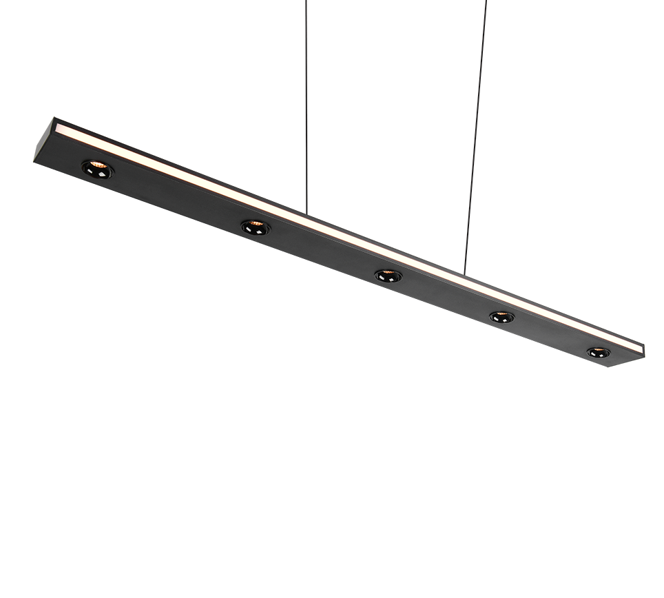 GRAHAM | Pendant | Black mat | Metal