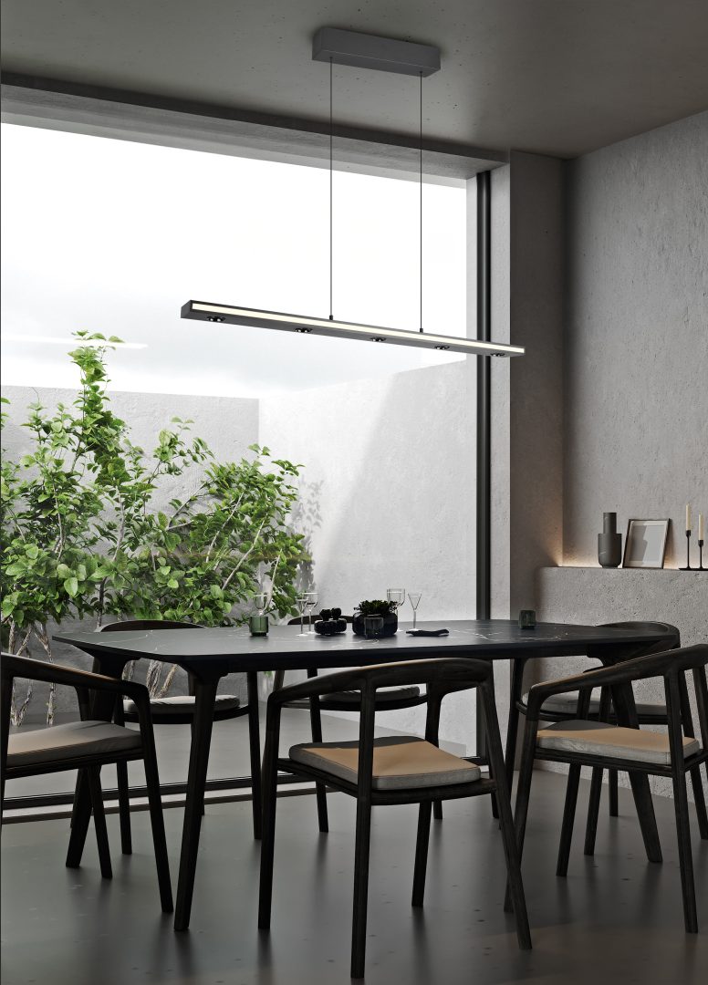 GRAHAM | Pendant | Black mat | Metal