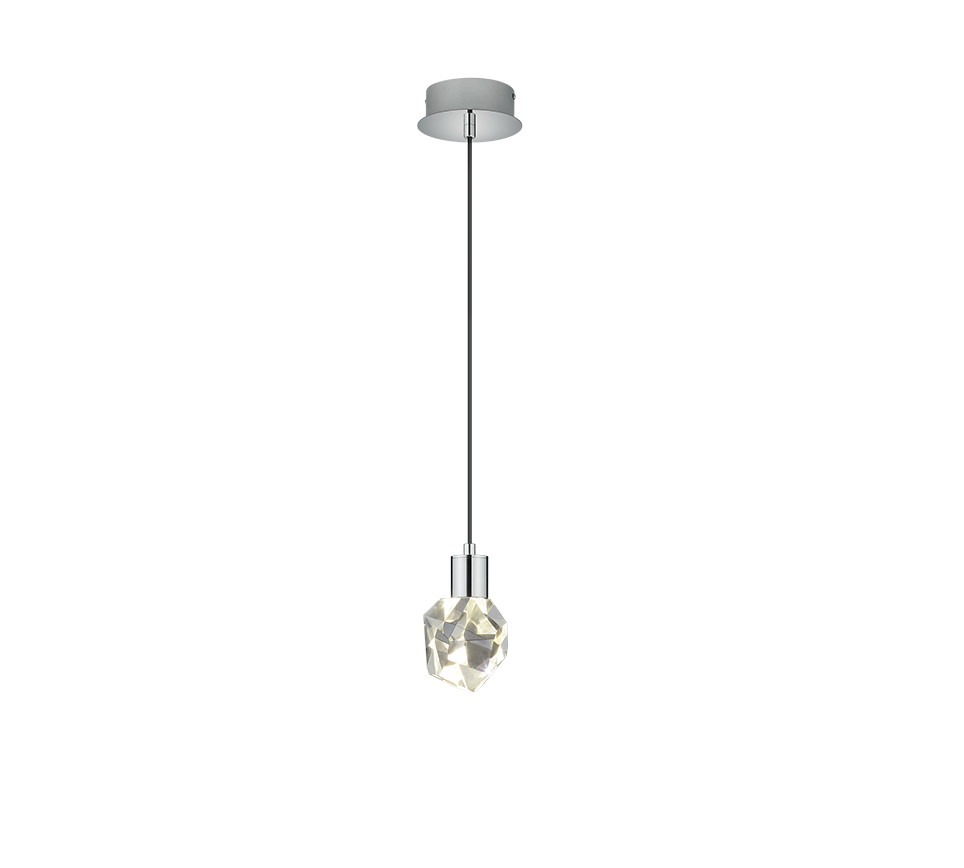 VERANO | Pendant | Chrome | Metal