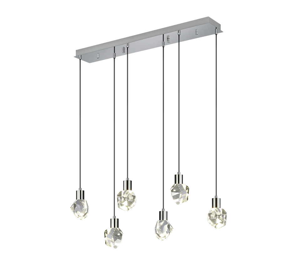 VERANO | Pendant | Chrome | Metal