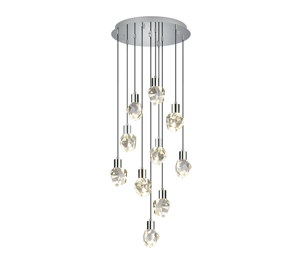 VERANO | Pendant | Chrome | Metal