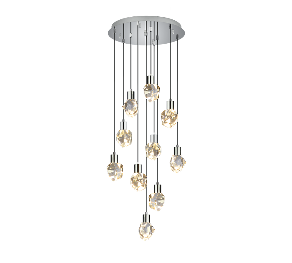 VERANO | Pendant | Chrome | Metal