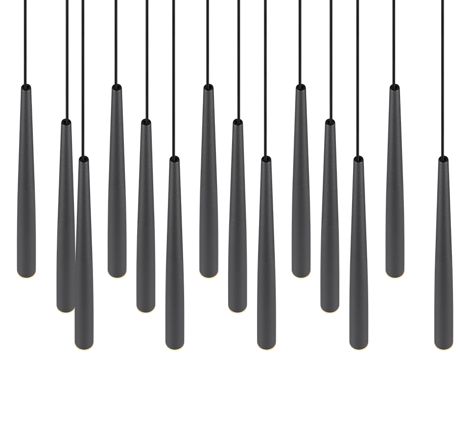 CALA | Pendant | Black mat | Metal