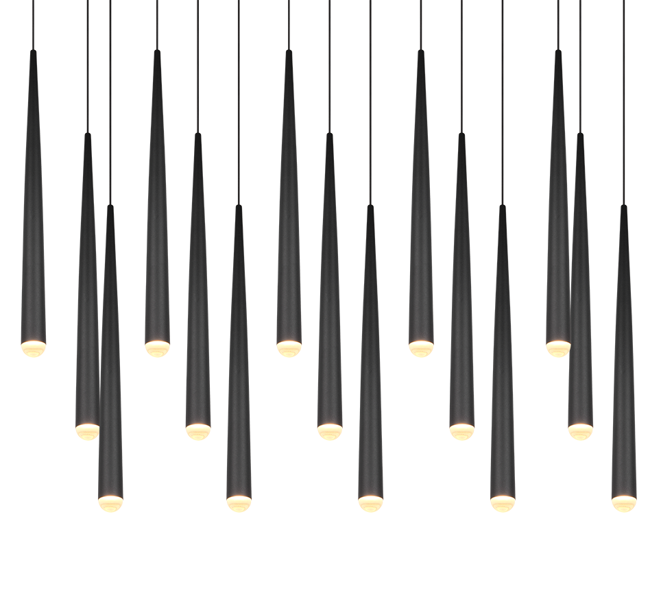 CALA | Pendant | Black mat | Metal