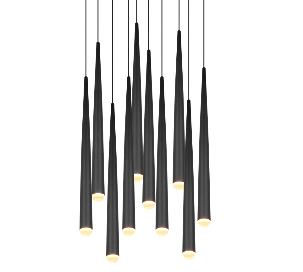 CALA | Pendant | Black mat | Metal
