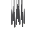 CALA | Pendant | Black mat | Metal