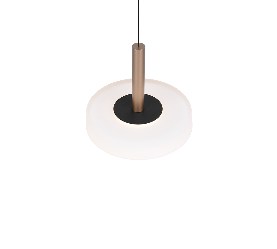 CELESTE | Pendant | Coffee | Metal