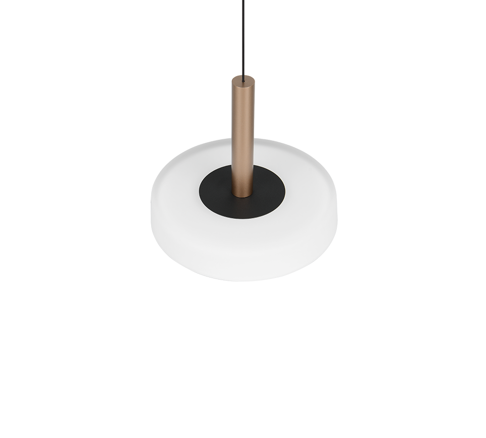 CELESTE | Pendant | Coffee | Metal
