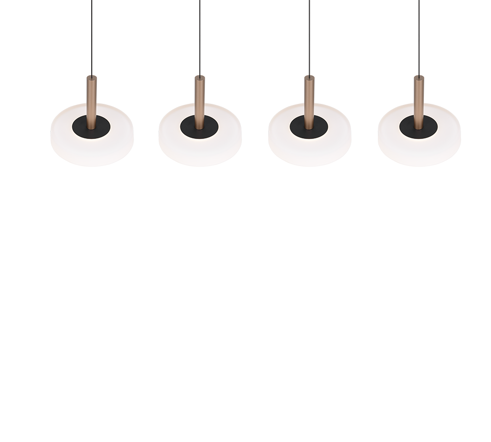 CELESTE | Pendant | Coffee | Metal