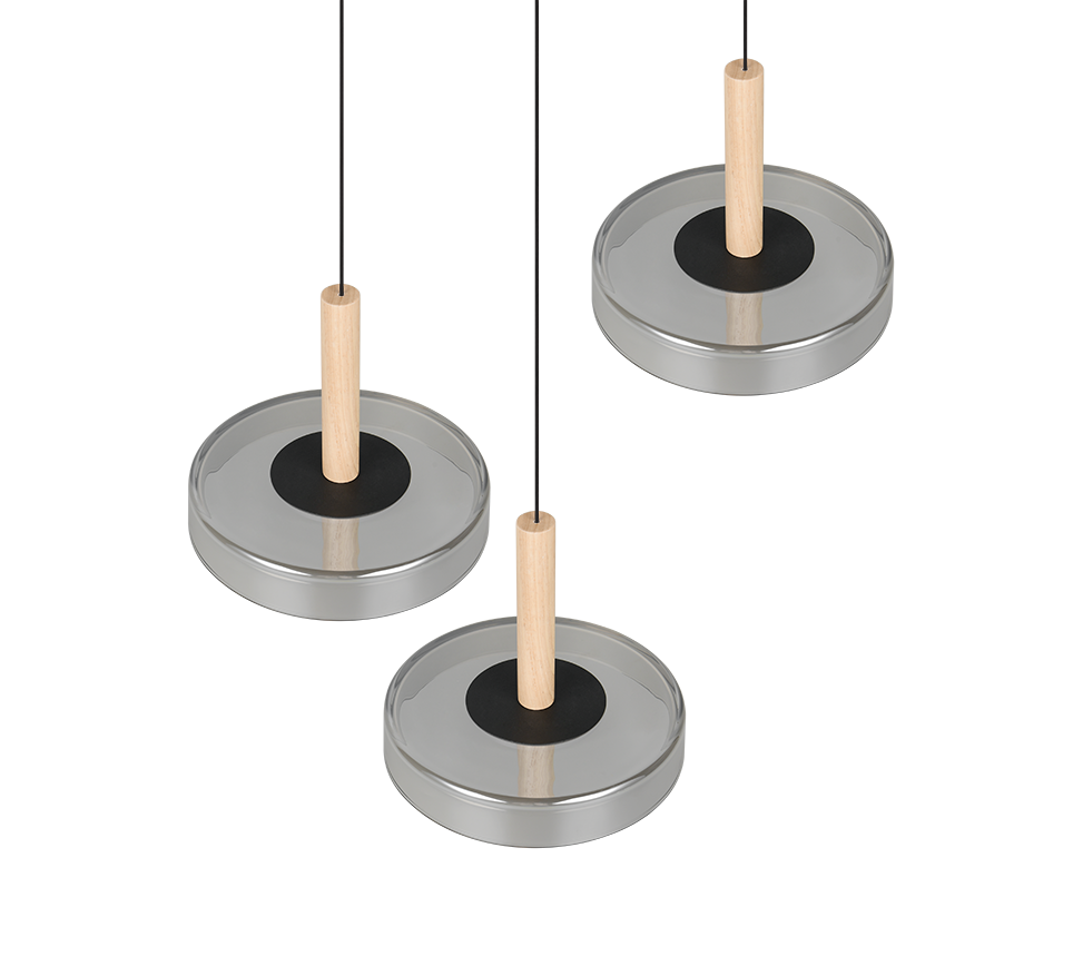 CELESTE | Pendant | Black mat | Metal