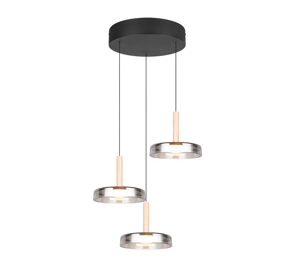 CELESTE | Pendant | Black mat | Metal