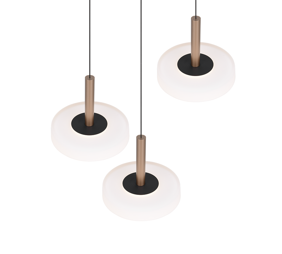 CELESTE | Pendant | Coffee | Metal