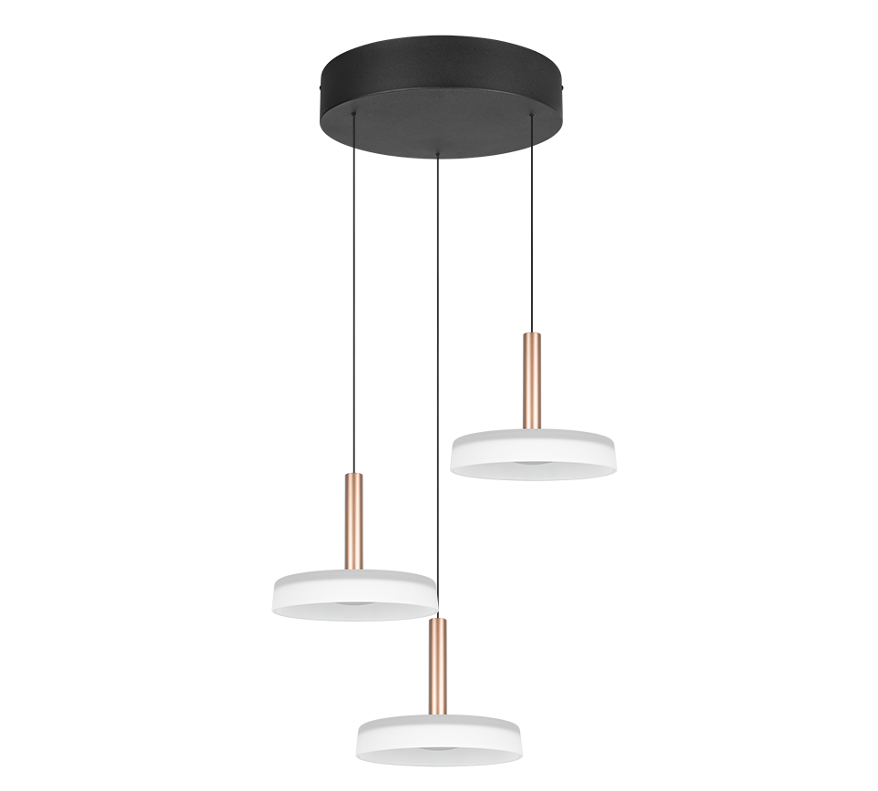 CELESTE | Pendant | Coffee | Metal