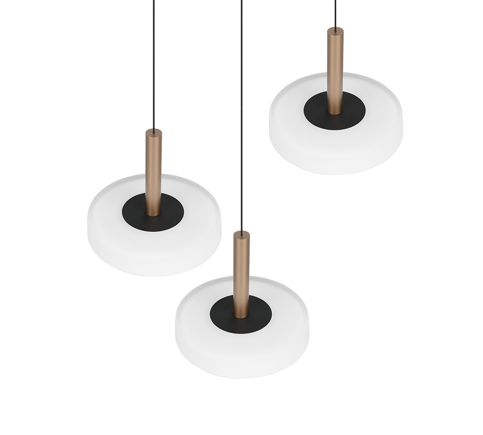 CELESTE | Pendant | Coffee | Metal