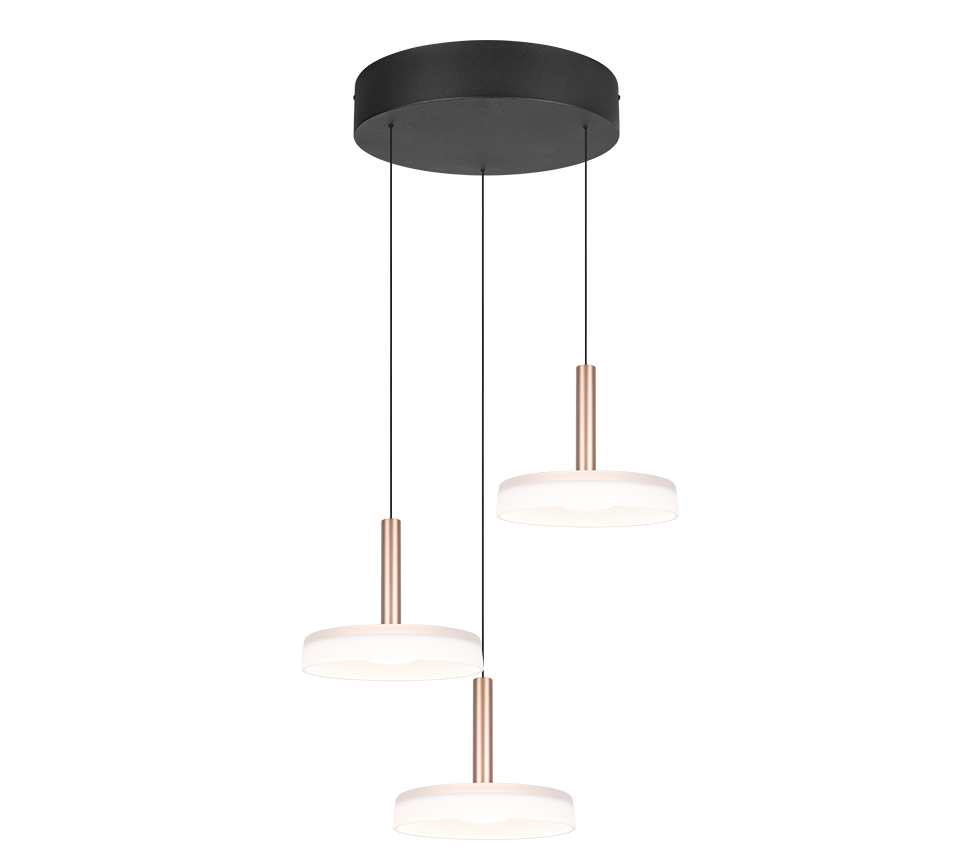 CELESTE | Pendant | Coffee | Metal
