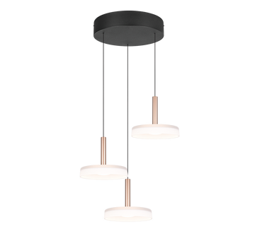 CELESTE | Pendant | Coffee | Metal