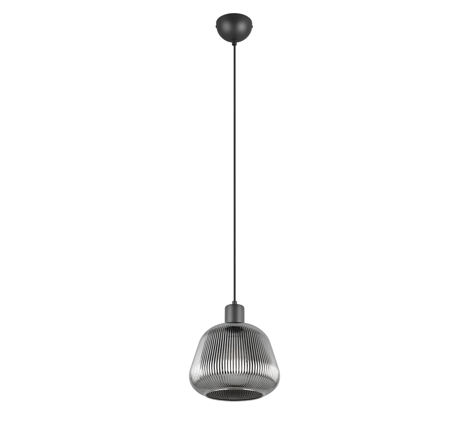 TARIFA | Pendant | Black mat | Metal