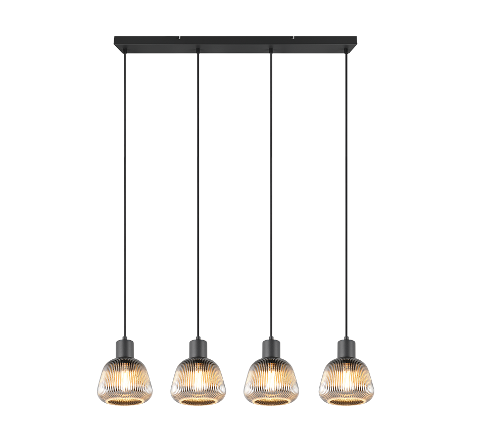 TARIFA | Pendant | Black mat | Metal
