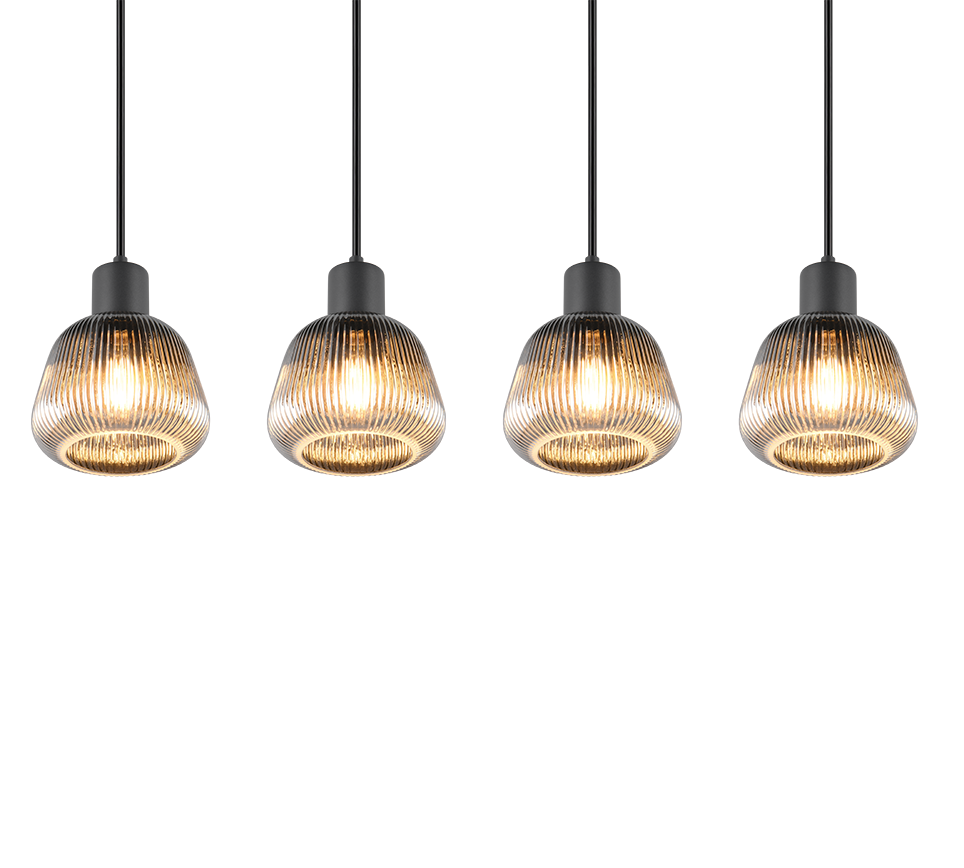 TARIFA | Pendant | Black mat | Metal