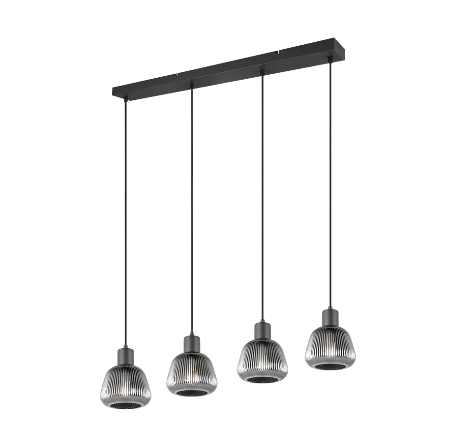 TARIFA | Pendant | Black mat | Metal