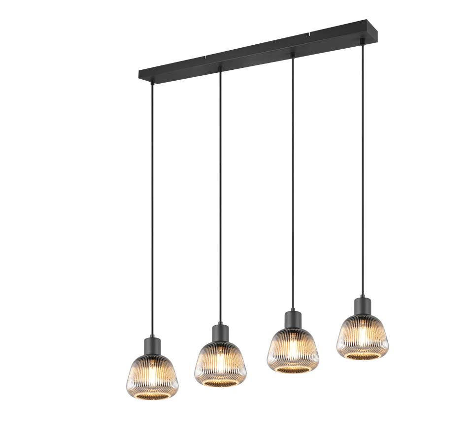TARIFA | Pendant | Black mat | Metal