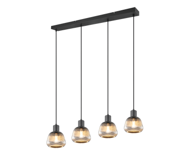 TARIFA | Pendant | Black mat | Metal