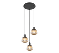 TARIFA | Pendant | Black mat | Metal