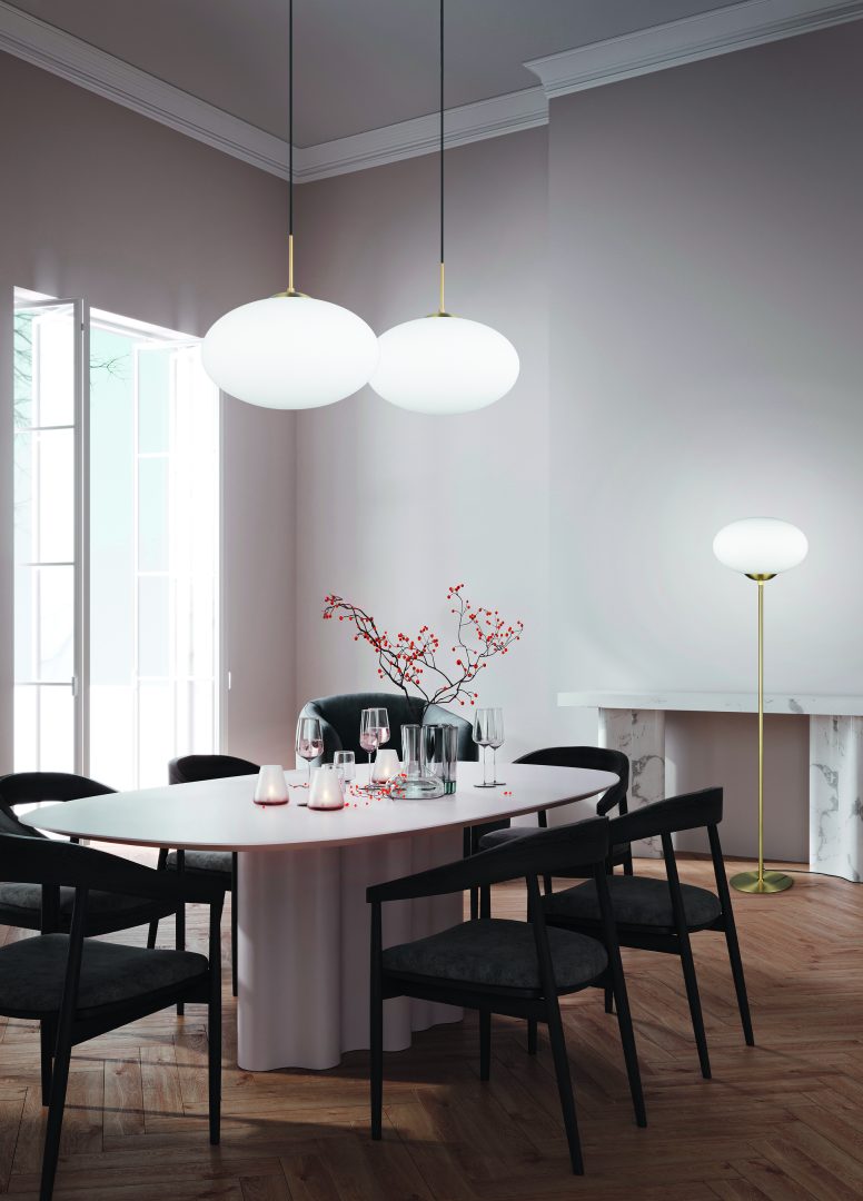 FOMENTO | Pendant | Brass mat | Metal