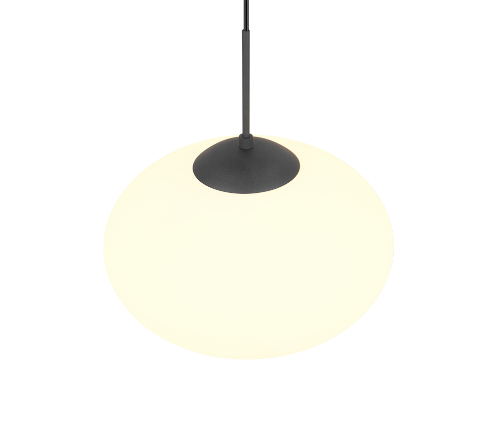 FOMENTO | Pendant | Black mat | Metal