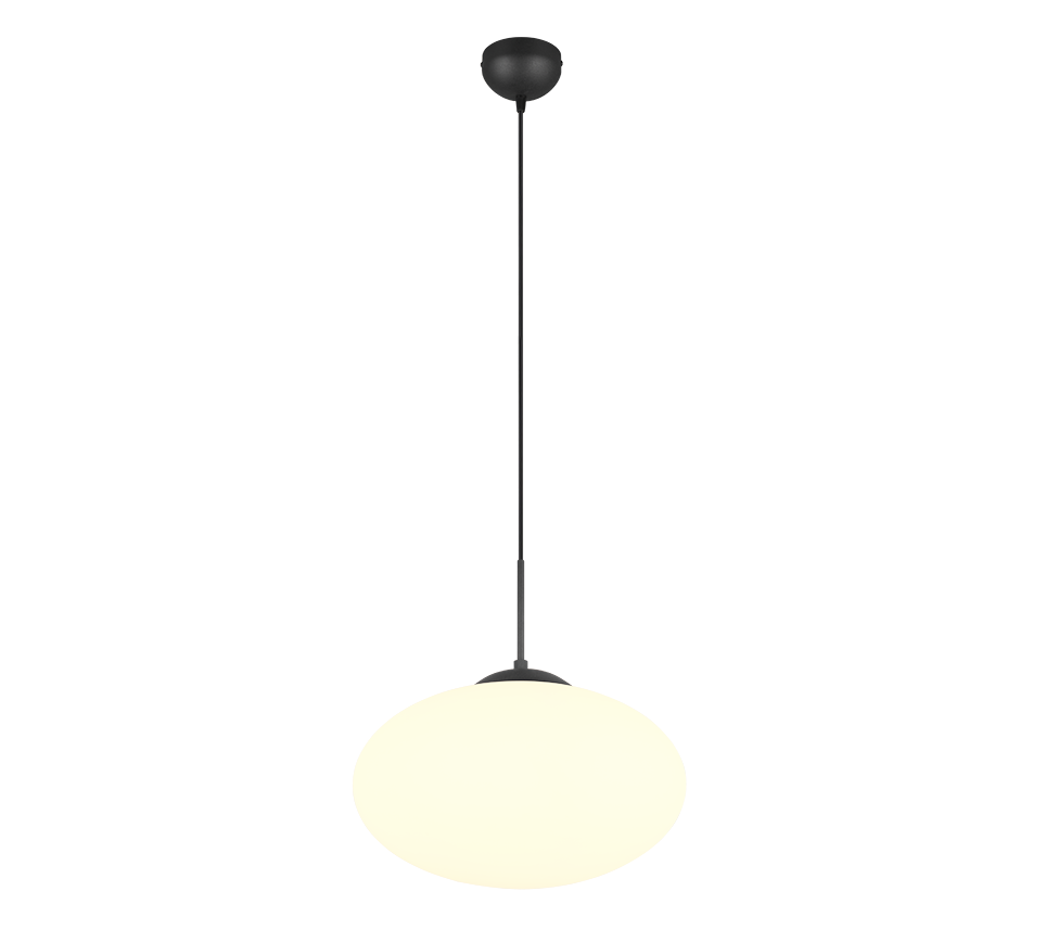 FOMENTO | Pendant | Black mat | Metal