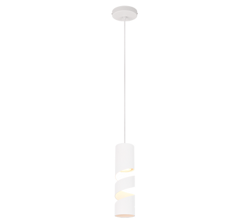 STREAM | Pendant | White mat | Metal