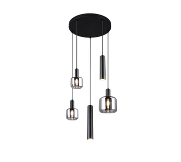 MATARO | Pendant | Black mat | Metal