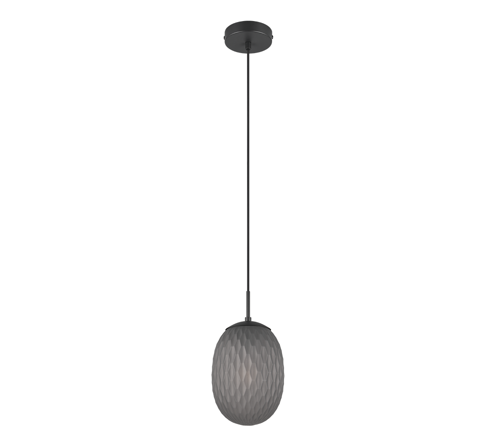 FACETTE | Pendant | Black mat | Metal