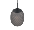 FACETTE | Pendant | Black mat | Metal