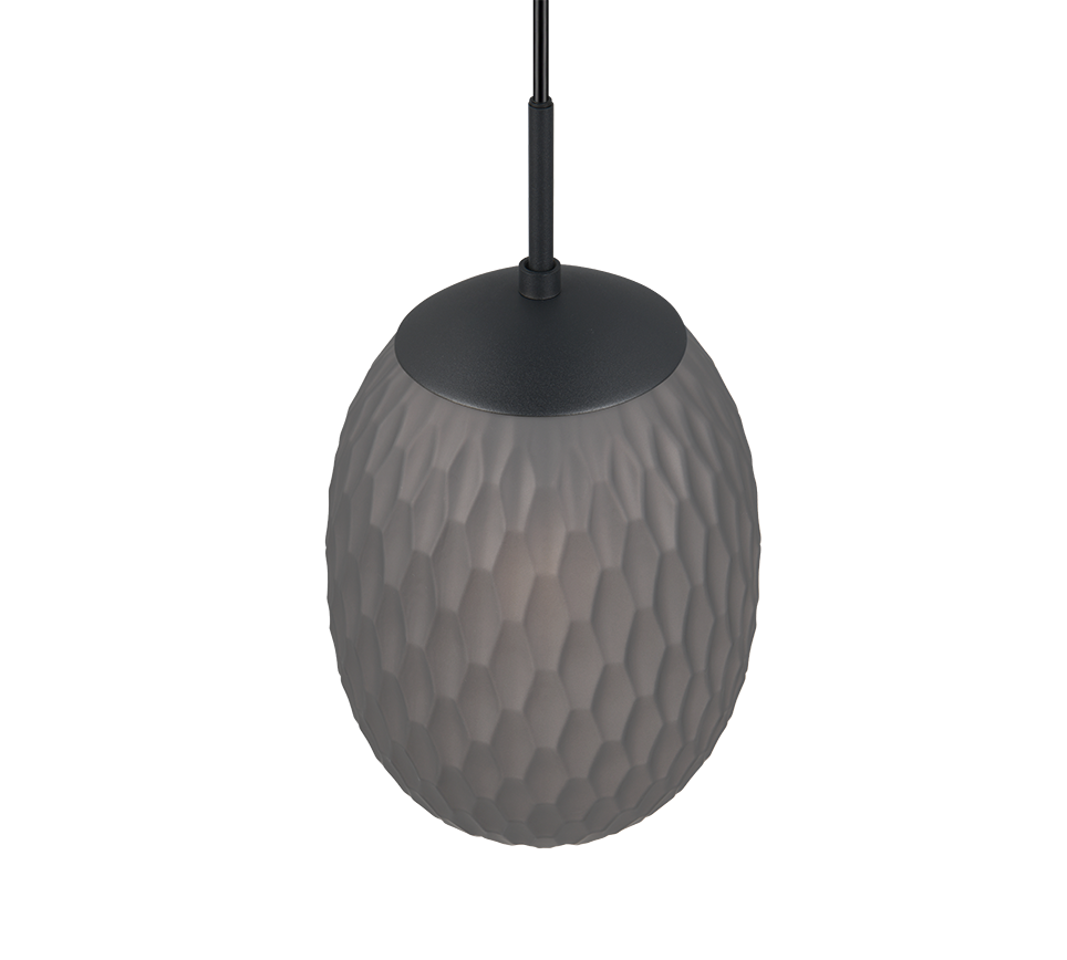 FACETTE | Pendant | Black mat | Metal