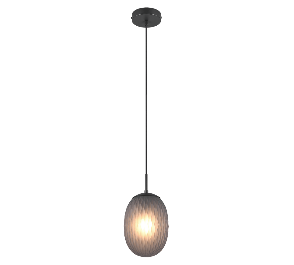 FACETTE | Pendant | Black mat | Metal