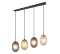 FACETTE | Pendant | Black mat | Metal
