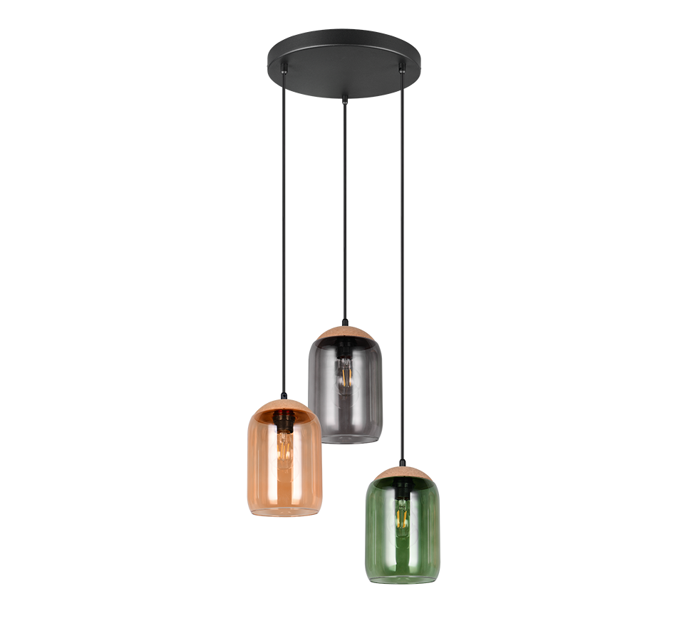 CORK | Pendant | Multicolor | Glass