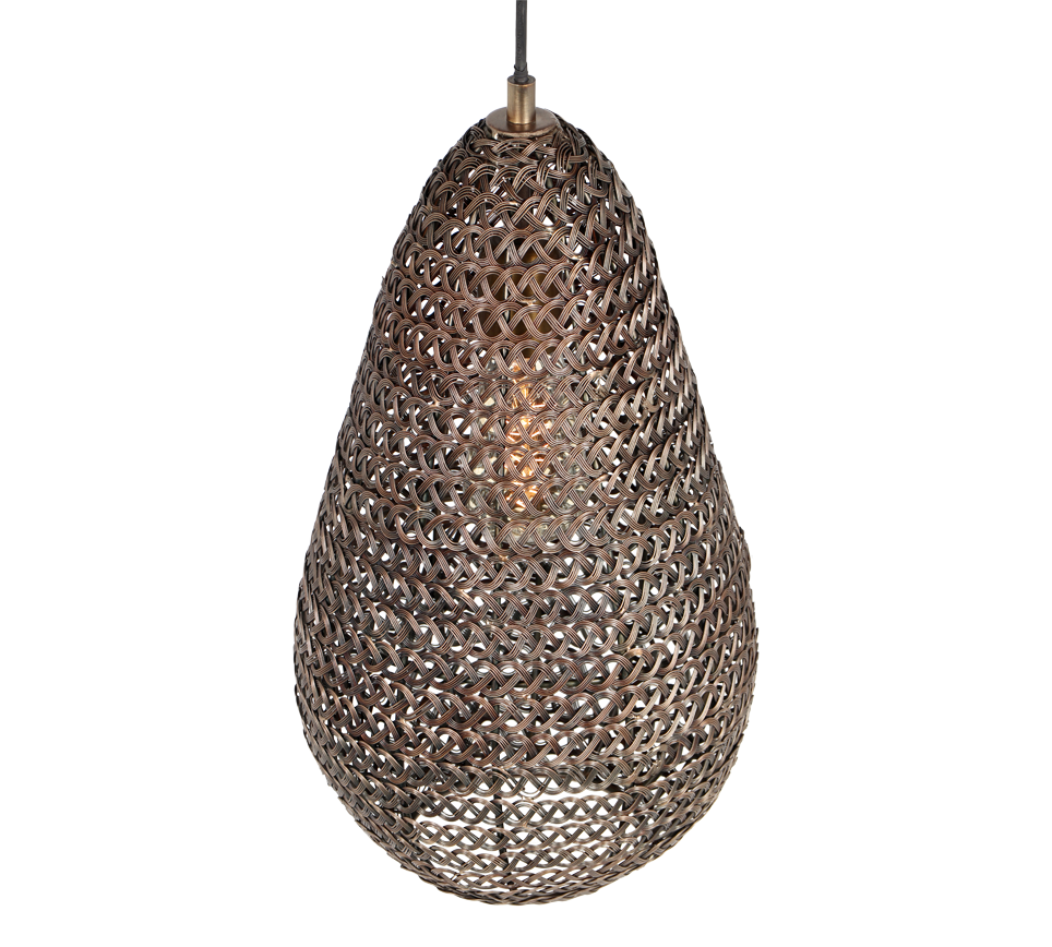 ZIVA | Pendant | Old brass | Metal