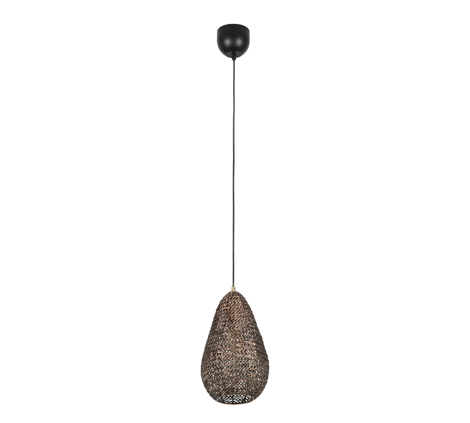 ZIVA | Pendant | Old brass | Metal
