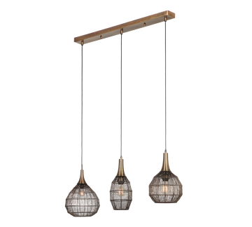 SORAYA | Pendant | Old brass | Metal