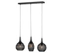 SORAYA | Pendant | Black mat | Metal