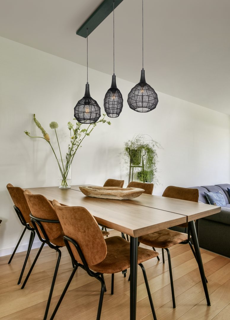 SORAYA | Pendant | Black mat | Metal