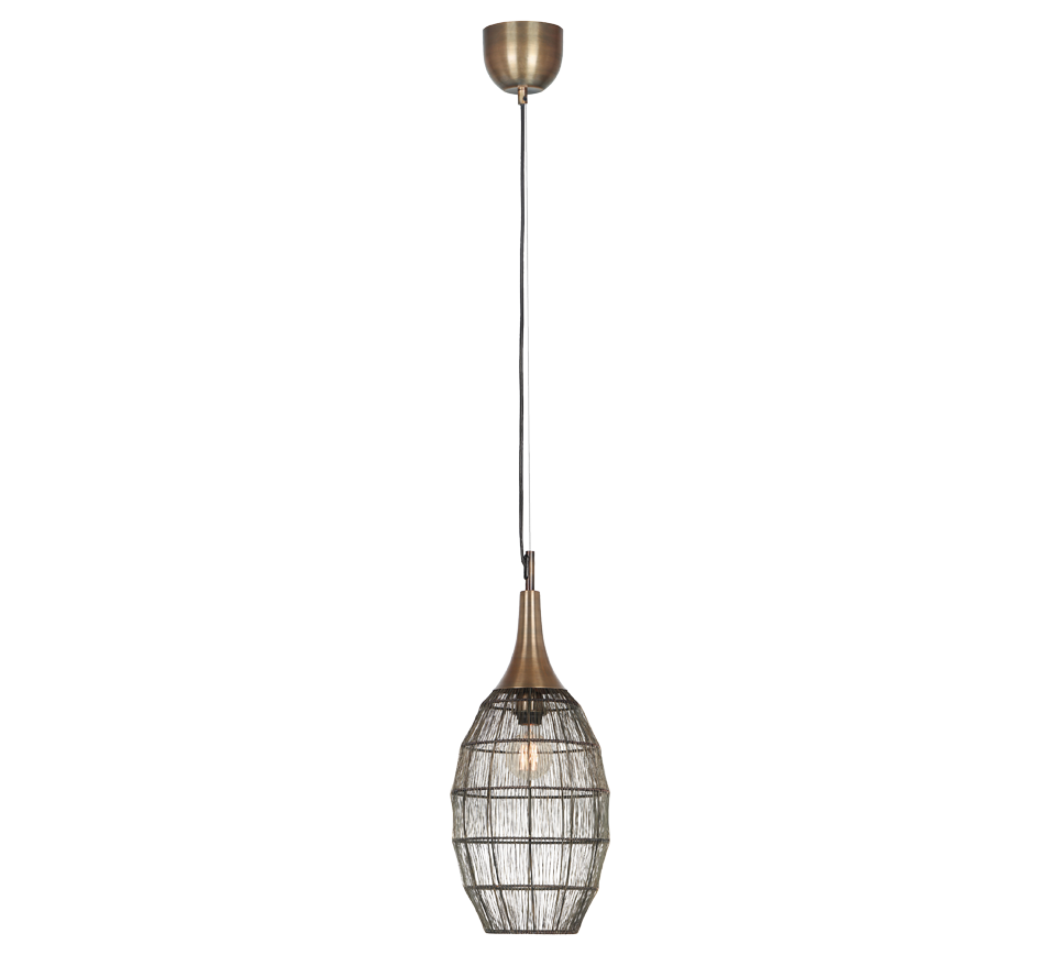 SORAYA | Pendant | Old brass | Metal
